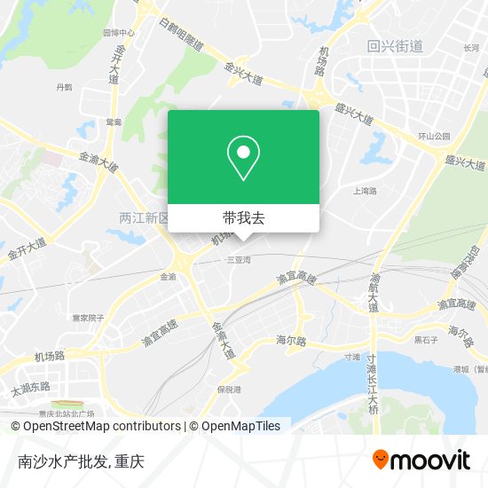 南沙水产批发地图