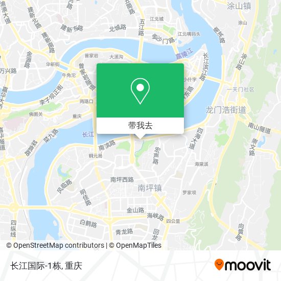 长江国际-1栋地图
