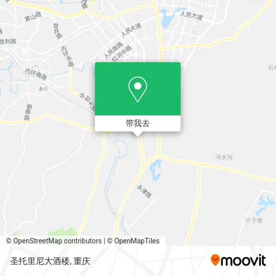 圣托里尼大酒楼地图