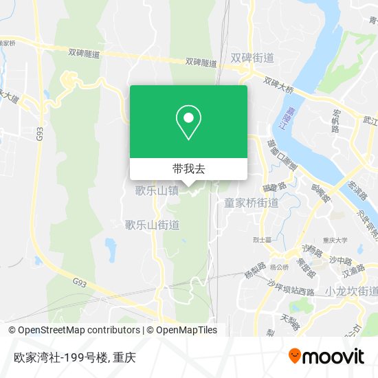欧家湾社-199号楼地图