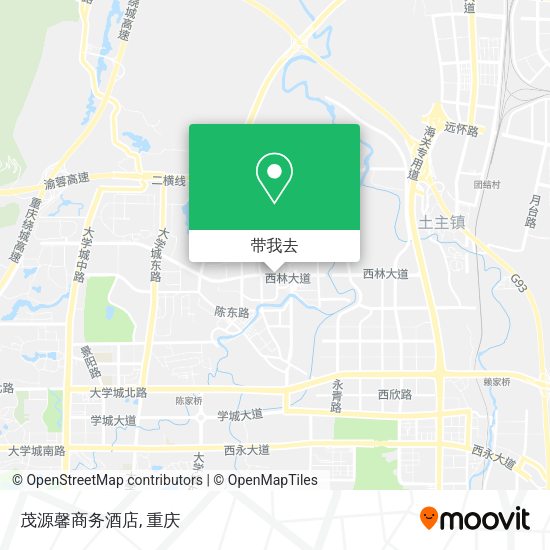 茂源馨商务酒店地图