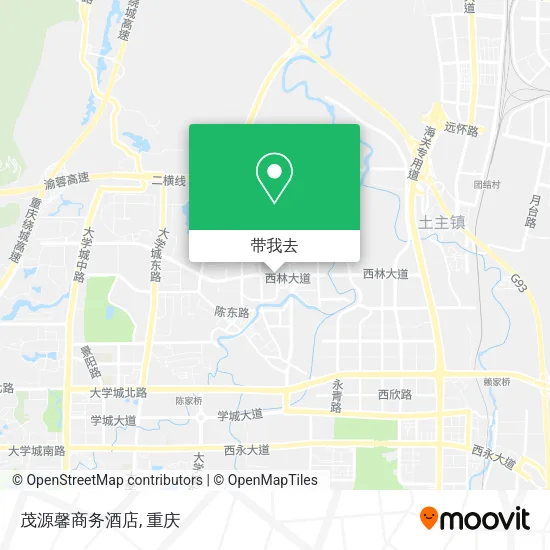茂源馨商务酒店地图