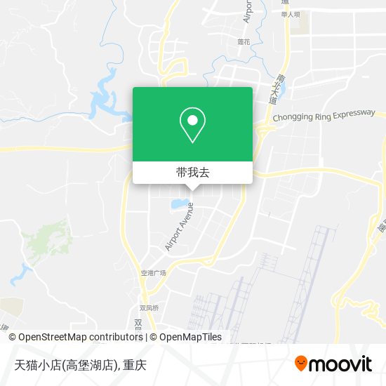 天猫小店(高堡湖店)地图