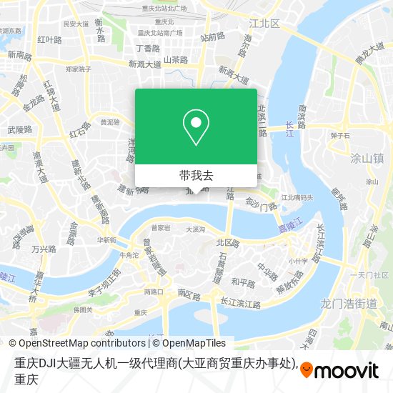 重庆DJI大疆无人机一级代理商(大亚商贸重庆办事处)地图
