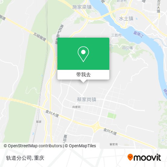 轨道分公司地图