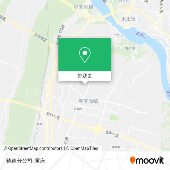轨道分公司地图