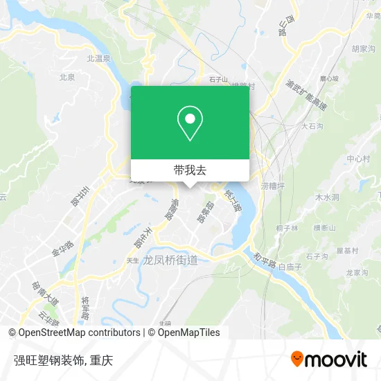 强旺塑钢装饰地图