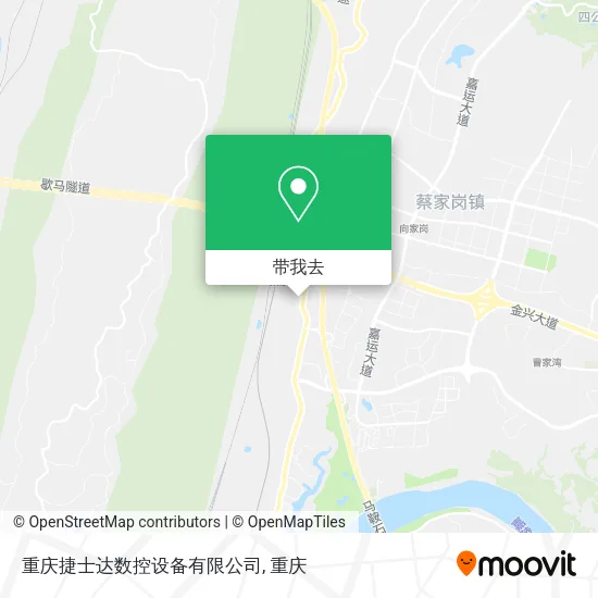 重庆捷士达数控设备有限公司地图