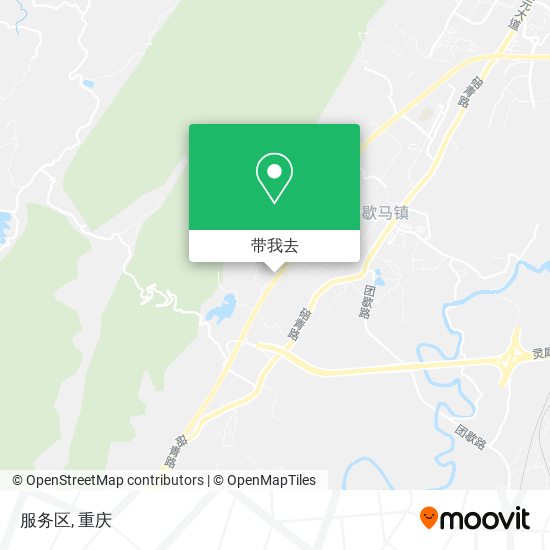 服务区地图