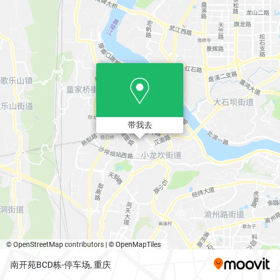 南开苑BCD栋-停车场地图