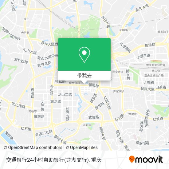 交通银行24小时自助银行(龙湖支行)地图