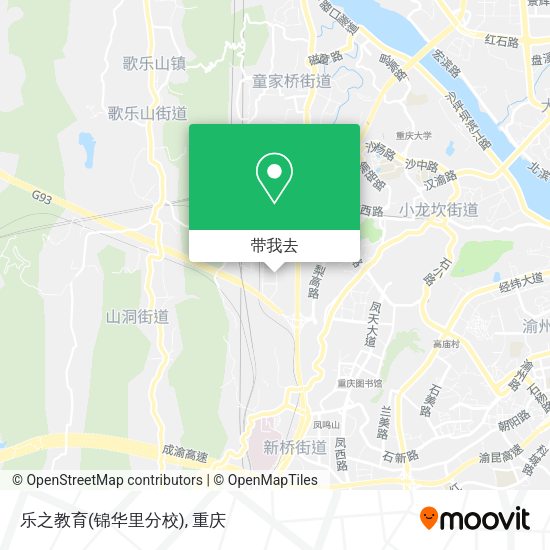 乐之教育(锦华里分校)地图