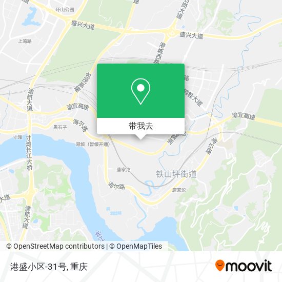 港盛小区-31号地图