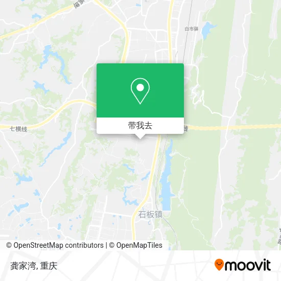 龚家湾地图