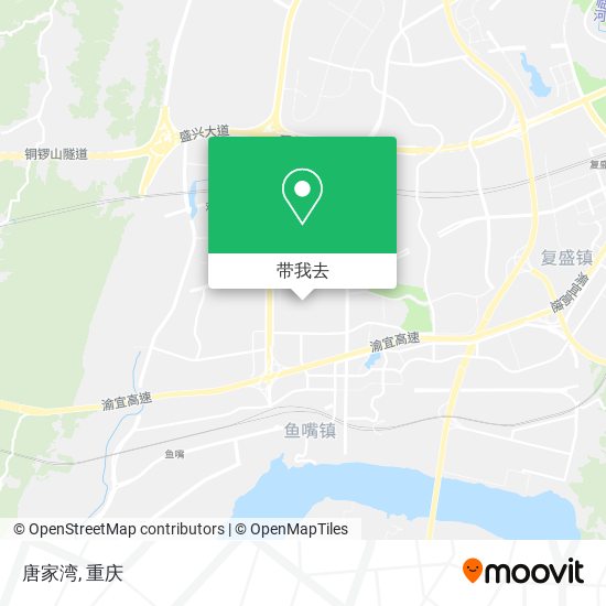 唐家湾地图