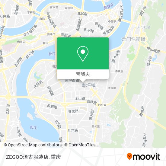 ZEGOO泽古服装店地图