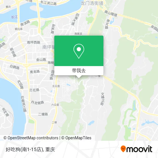 好吃狗(南1-15店)地图