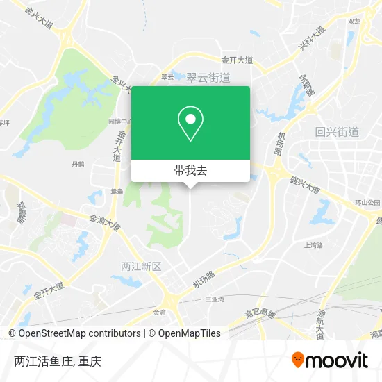 两江活鱼庄地图