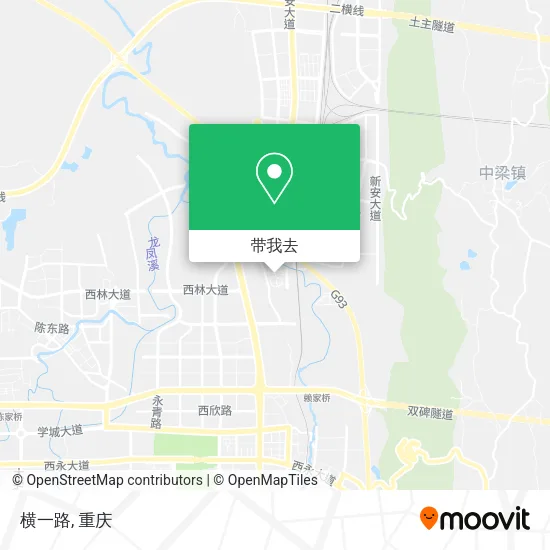 横一路地图