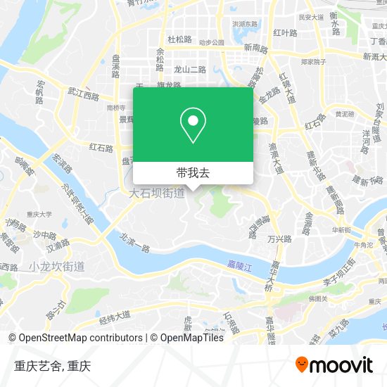 重庆艺舍地图