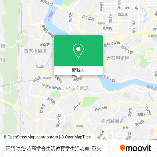 阡陌时光·艺高学舍生活教育学生活动室地图