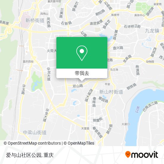 爱与山社区公园地图