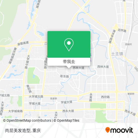 尚层美发造型地图