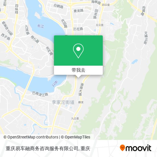 重庆易车融商务咨询服务有限公司地图