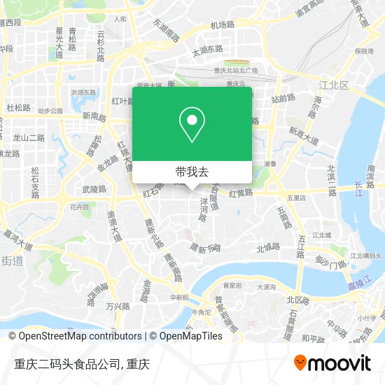 重庆二码头食品公司地图