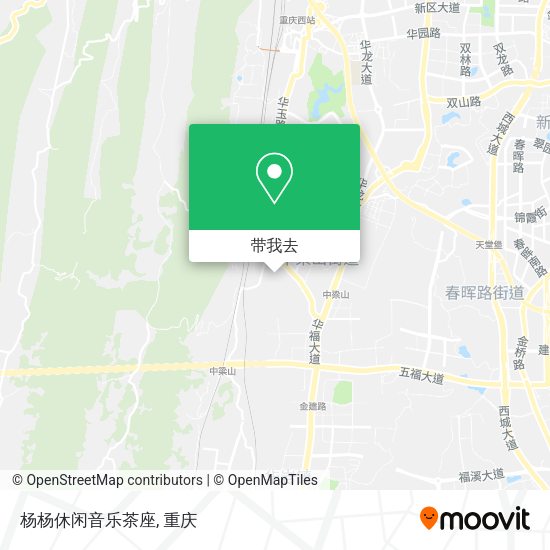 杨杨休闲音乐茶座地图