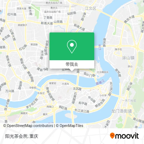 阳光茶会所地图