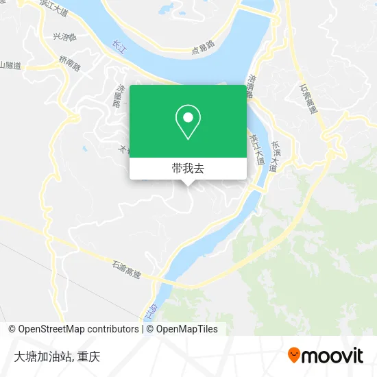 大塘加油站地图