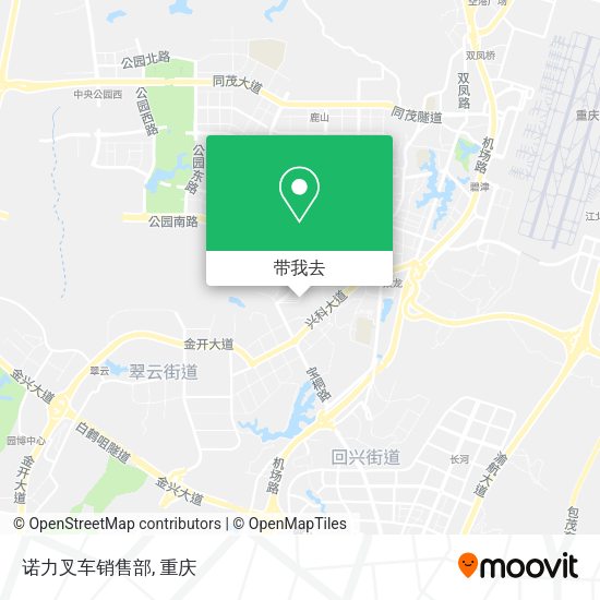 诺力叉车销售部地图