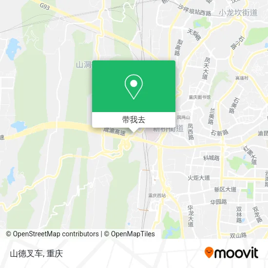 山德叉车地图