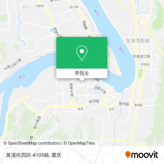 黄溪街四区-4105栋地图