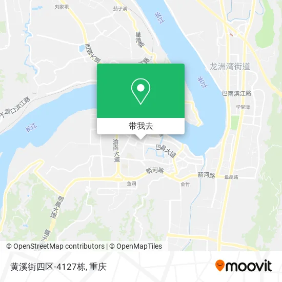黄溪街四区-4127栋地图