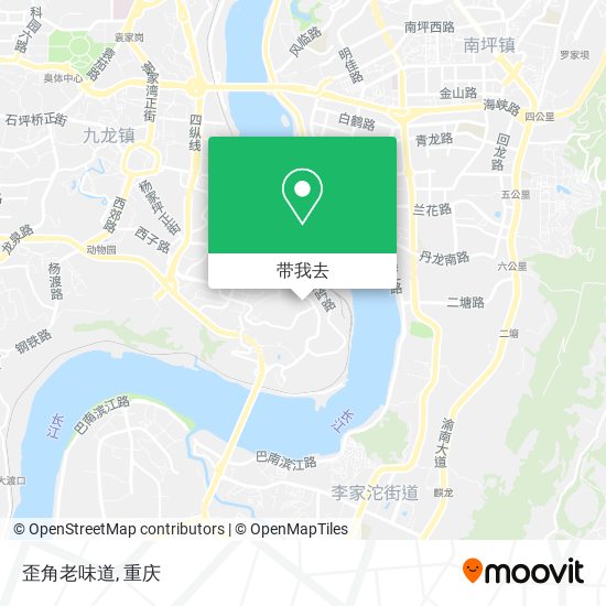 歪角老味道地图