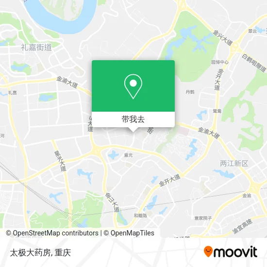 太极大药房地图