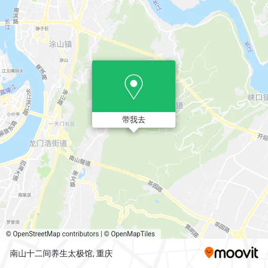 南山十二间养生太极馆地图