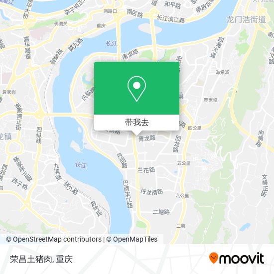 荣昌土猪肉地图