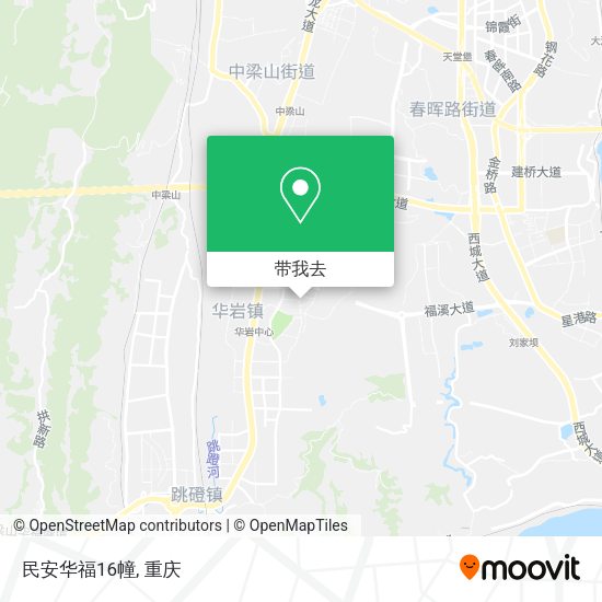 民安华福16幢地图