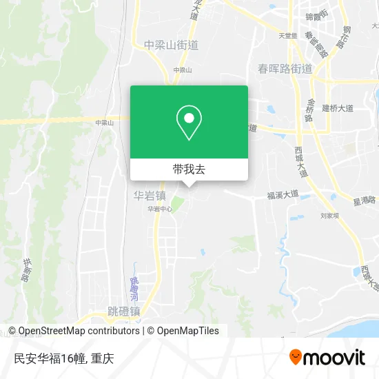 民安华福16幢地图