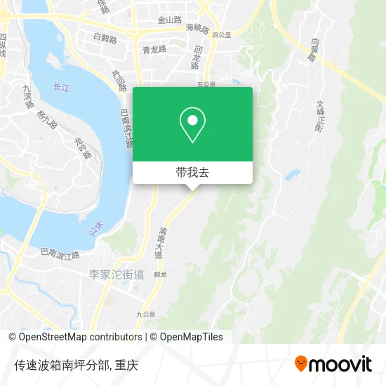 传速波箱南坪分部地图