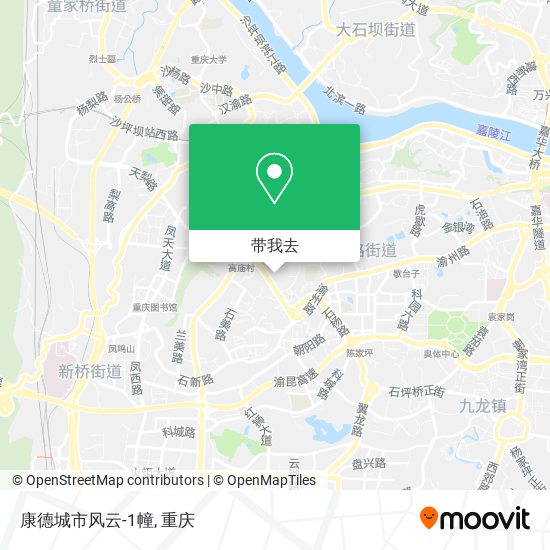 康德城市风云-1幢地图