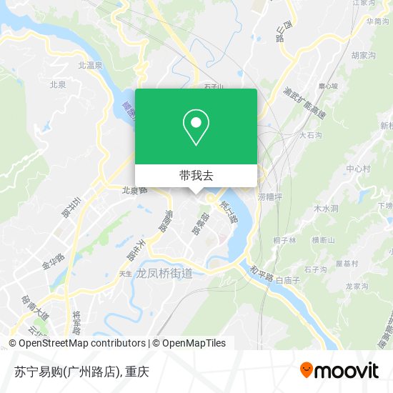 苏宁易购(广州路店)地图