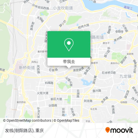 发线(朝阳路店)地图