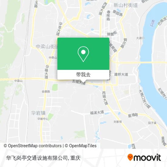 华飞岗亭交通设施有限公司地图