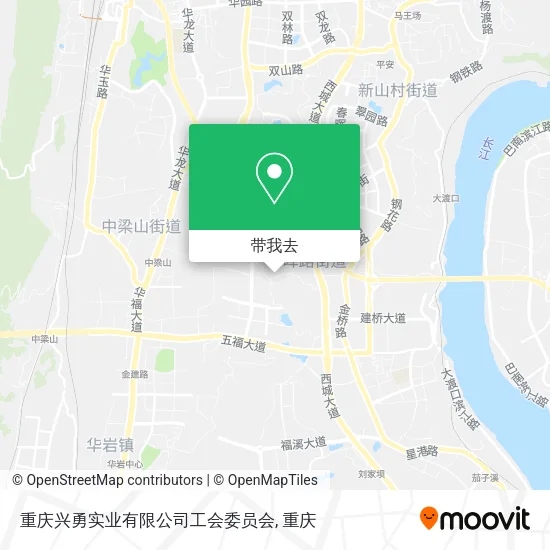 重庆兴勇实业有限公司工会委员会地图