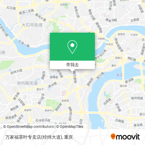 万家福茶叶专卖店(经纬大道)地图