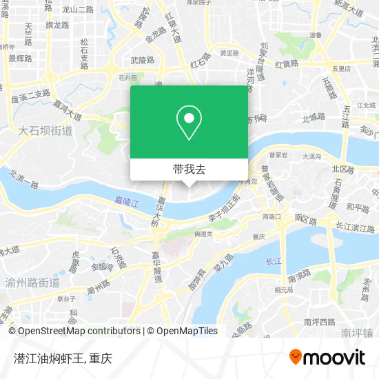 潜江油焖虾王地图